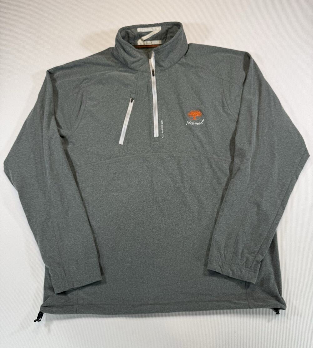 Zero Restriction Tour Series 1/4 Zip Pullover Jacket The National Golf Mens L